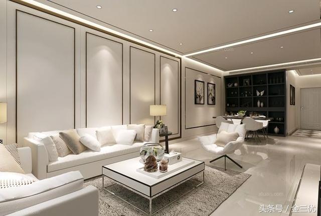 沙發(fā)背景墻不知道怎么裝修？25款不同風(fēng)格布局，總有一款你喜歡的