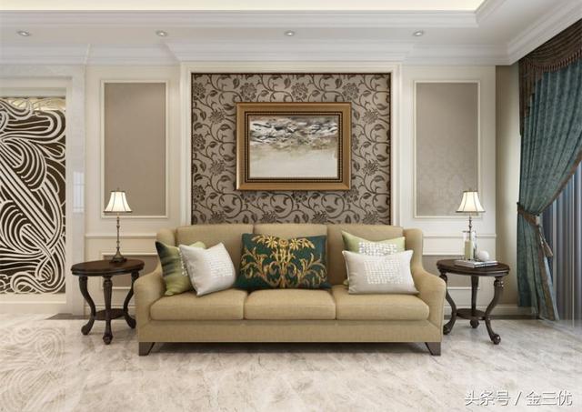 沙發(fā)背景墻不知道怎么裝修？25款不同風(fēng)格布局，總有一款你喜歡的