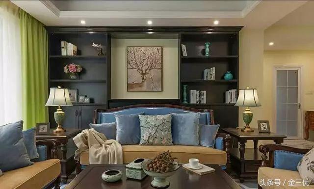 沙發(fā)背景墻不知道怎么裝修？25款不同風(fēng)格布局，總有一款你喜歡的