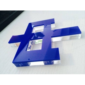 隔空亞克力字 水晶字、有機字、亞克力字、PVC字、雙色板字、雪佛板字有什么區別